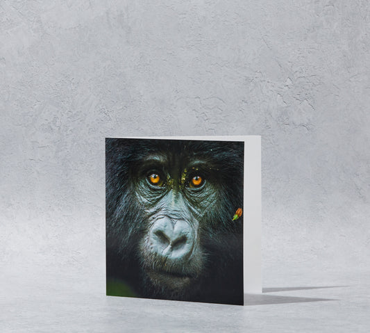 Gorilla Greeting Card