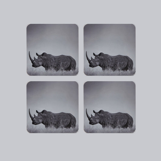 A set of 4 matching African Wildlife coasters